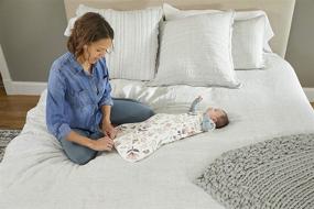 img 1 attached to GUANMUNA Swaddle Newborn Months Twinkle Bedding in Nursery Bedding