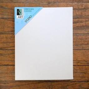 img 3 attached to Art Alternatives 10x10 Pre-Stretched Studio Canvas: Pack of 5 Canvases at Best Price