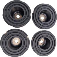 🔌 shiosheng 4-piece set of lower rubber foot pads for honda generators eb2000i & eu2000i – replacing 68325-z07-003 feet mount pads logo