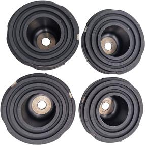 img 4 attached to 🔌 Shiosheng 4-Piece Set of Lower Rubber Foot Pads for Honda Generators EB2000i & EU2000i – Replacing 68325-Z07-003 Feet Mount Pads