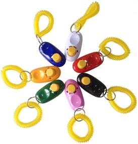 img 2 attached to 🐾 Penta Angel Pet Training Clicker with Wrist Strap - Effective Clicker Button for Dog, Cat, Horse, and other Pets - Ideal for Clicker Training