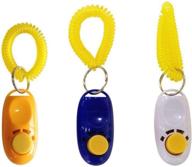 🐾 penta angel pet training clicker with wrist strap - effective clicker button for dog, cat, horse, and other pets - ideal for clicker training logo