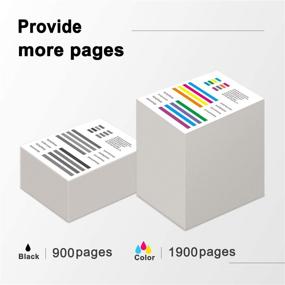 img 2 attached to TEINO Remanufactured Ink Cartridge Replacement for Epson 802/802XL: Get 5-Pack for Epson Workforce Pro WF-4734 WF-4740 WF-4730 WF-4720 EC-4040 EC-4030 (Black, Cyan, Magenta, Yellow)