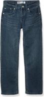 levis boys straight jeans k town boys' clothing: durable and fashionable denim for growing boys logo
