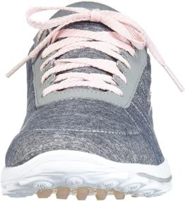 img 3 attached to 🏌️ Optimize Your Game with Skechers Women's Go Walk Sport Relaxed Fit Golf Shoe