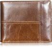 wallet leather blocking holders minimalist logo