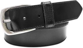 img 3 attached to Men's Accessories: Full Grain Leather Belt by AZ