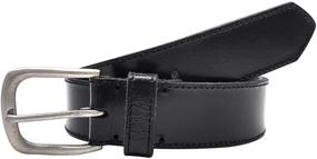 img 4 attached to Men's Accessories: Full Grain Leather Belt by AZ