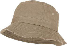 img 4 attached to 🎩 Armycrew Pigment Washed Cotton Bucket Hat - Ideal Boys' Accessory for Hats & Caps