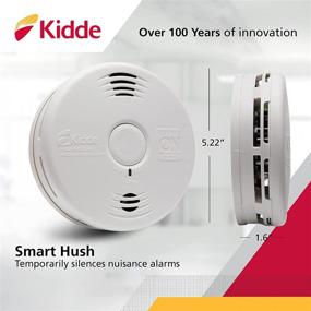 img 2 attached to Kidde 21026065 Smoke & Carbon Monoxide Alarm: Voice Warning for Ultimate Safety