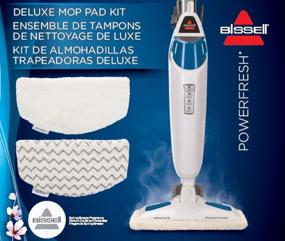 img 3 attached to BISSELL PowerFresh Steam Mop Pads (2 pack) with Fragrance Discs (4 count), Model 5938