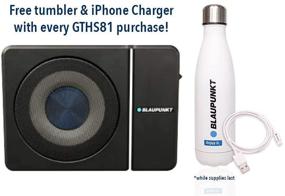 img 1 attached to 🔊 Blaupunkt GTHS81 8-дюймовый усиленный сабвуфер: Ощутите 320 Вт богатой мощности баса!