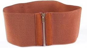 img 3 attached to Aecibzo Elastic Stretch Cincher Waistband Women's Accessories and Belts