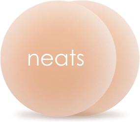 img 4 attached to 🌸 NEATS Nipple Covers: Hypoallergenic Adhesive, Reusable Breast Pasties for Women