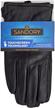 sandory technology cashmere genuine leather men's accessories and gloves & mittens logo