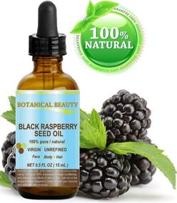 img 3 attached to 🌿 Botanical Beauty's 100% Pure Black Raspberry Seed Oil: A Powerful Antioxidant-Rich Beauty Solution for Skin, Hair, Lips, and Nails
