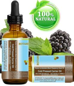 img 1 attached to 🌿 Botanical Beauty's 100% Pure Black Raspberry Seed Oil: A Powerful Antioxidant-Rich Beauty Solution for Skin, Hair, Lips, and Nails