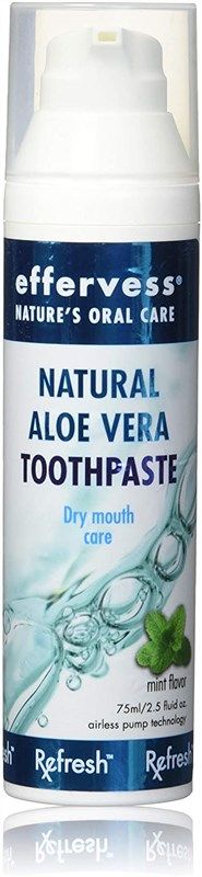 effervess refresh natural fluoride toothpaste 로고