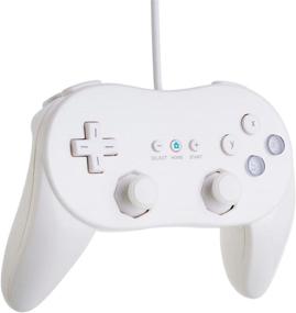 img 3 attached to 🎮 2 Pack Classic Console Gaming Pad Joypad Pro for Wii, White - Beastron Compatible Controller