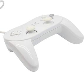 img 2 attached to 🎮 2 Pack Classic Console Gaming Pad Joypad Pro for Wii, White - Beastron Compatible Controller
