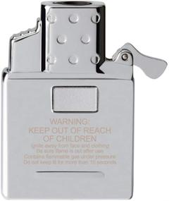 img 1 attached to 🔥 Zippo 65826 Single Torch Butane Lighter Insert - Chrome Finish