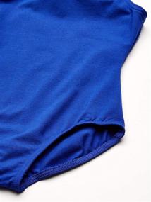 img 1 attached to 👗 Capezio High-neck Tank Leotard for Girls: Stylish and Comfortable Dancewear