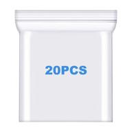 durable reclosable heavy duty plastic ziplock logo