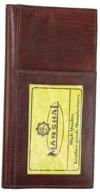 quality men's leather bifold checkbook covers - essential accessories for men logo