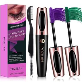 img 4 attached to Тушь для ресниц Purple Waterproof Folding Eyelash