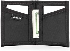 img 1 attached to Flowfold Blocking Outlier: Sleek and Secure Men's Accessories Wallet