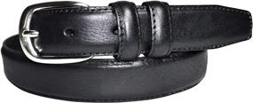 img 1 attached to Danbury Padded Leather Double Brown Men's Accents