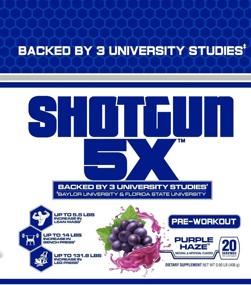 img 2 attached to 💪 Maximize Your Workout Performance with VPX Shotgun 5X Pre Workout Supplement - Purple Haze Flavor - 20 Servings