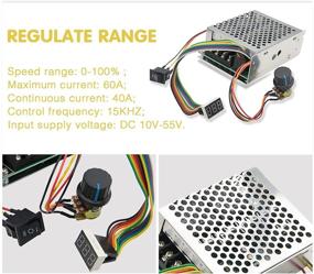 img 1 attached to ⚙️ Adjustable Potentiometer DC10 Controller for Forward, Brake, and Reverse (55V)