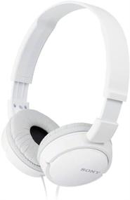 img 4 attached to 🎧 Качественные наушники Sony серии ZX On-Ear в белом цвете - проводная модель MDR-ZX110