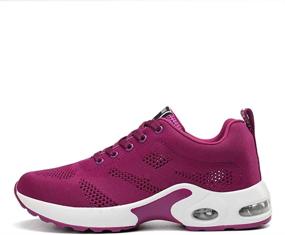 img 3 attached to FJPTREN Running Fashion Sneakers Training Women's Shoes