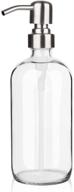 🧼 arktek glass soap dispenser - clear dish soap dispenser for kitchen: a versatile 17 ounce/ 500 ml solution for essential oils & liquid soaps logo