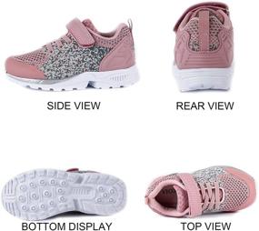 img 1 attached to 👟 Легкие и воздушные кроссовки для детей - детская обувь для мальчиков и девочек, спортивные кроссовки для малышей