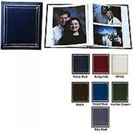 📸 pioneer post bound clear pocket photo album: holds 5x7 & 8x10 photos, solid color covers (colors may vary) logo