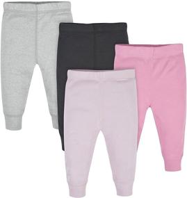 img 4 attached to Gerber Baby Girls' Pack of 4 Pants for Improved SEO