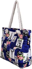 img 2 attached to Eiffel Floral Shoulder Handbag Fuchsia