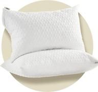 🌙 coolshields silky waterproof pillow protectors: noiseless, hypoallergenic & oeko-tex certified, set of 2 for a better sleep logo