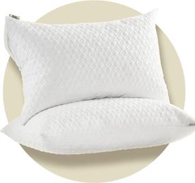 img 4 attached to 🌙 CoolShields Silky Waterproof Pillow Protectors: Noiseless, Hypoallergenic & Oeko-Tex Certified, Set of 2 for a Better Sleep