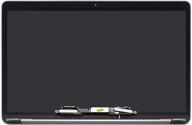 🖥️ замена lcd-экрана lcdoled для macbook pro 13 дюймов a1706 a1708 - конец 2016 середина 2017, emc 3071 3163 2978 3164, полная сборка 2560x1600, цвет space gray логотип