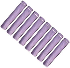 img 2 attached to 🔥 SBC BBC 1200° Spark Plug Wire Boots Heat Shield Protector Sleeve - Set of 8 PCS, Purple