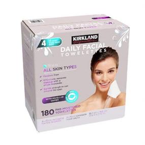 img 2 attached to KIRKLAND SIGNATURE Daily Facial Towellettes, 4.53 lb (180 Boxes), Pack of 2