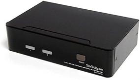 img 2 attached to 🔀 StarTech.com SV231DVIUA: Dual Link DVI KVM Switch with Hot-key, Audio Support, and 1920x1200 Resolution