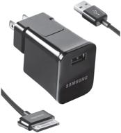 🔌 detachable travel charger with usb to 30 pin data cable - samsung etap10jbeg-b (bulk packaging) logo