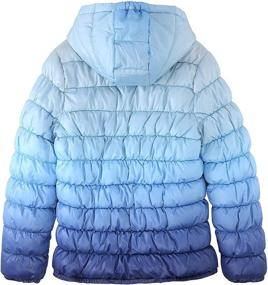 img 3 attached to 🧥 Stay Warm and Dry with Krumba Gradient Waterproof Hooded Puffer Boys' Clothing