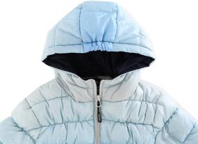 img 2 attached to 🧥 Stay Warm and Dry with Krumba Gradient Waterproof Hooded Puffer Boys' Clothing