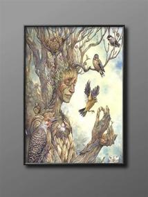 img 2 attached to Dive into DIY Bliss with the Tree People: 5D Diamond Painting Kit for Stunning Home Wall Decor!